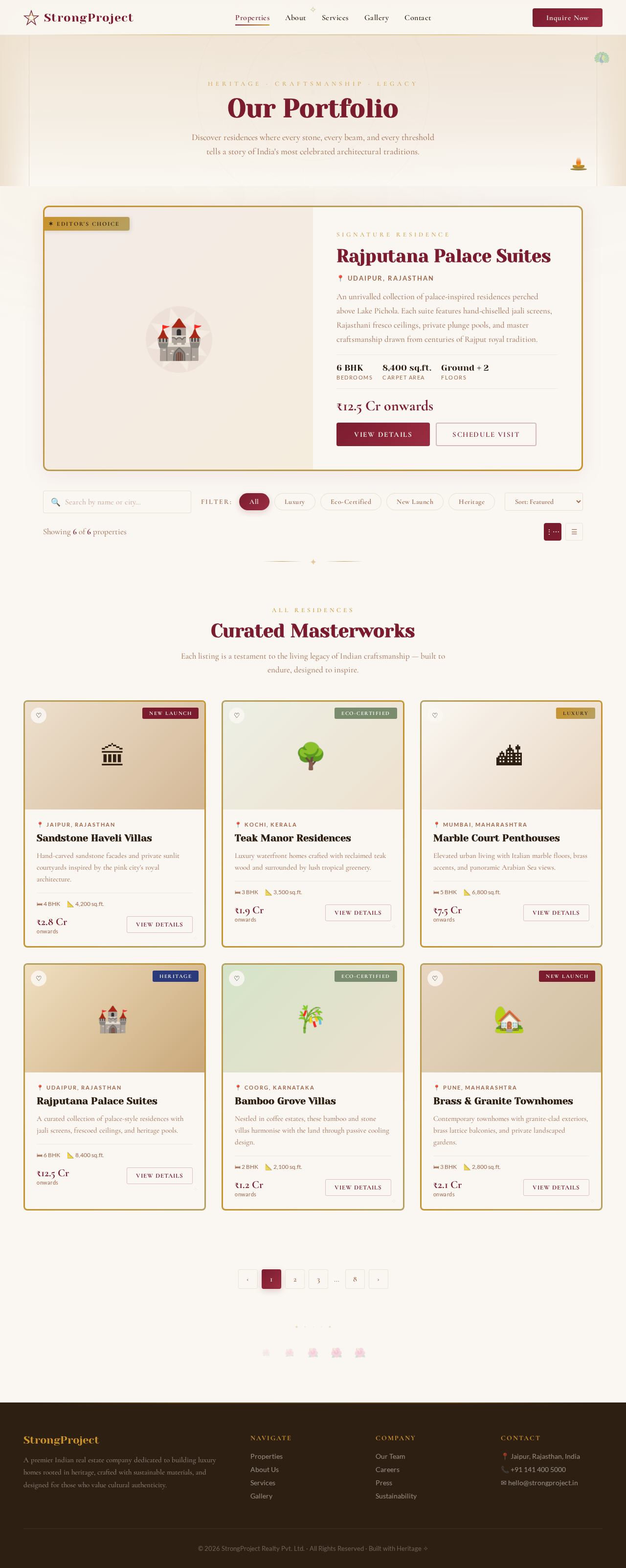 Portfolio design preview