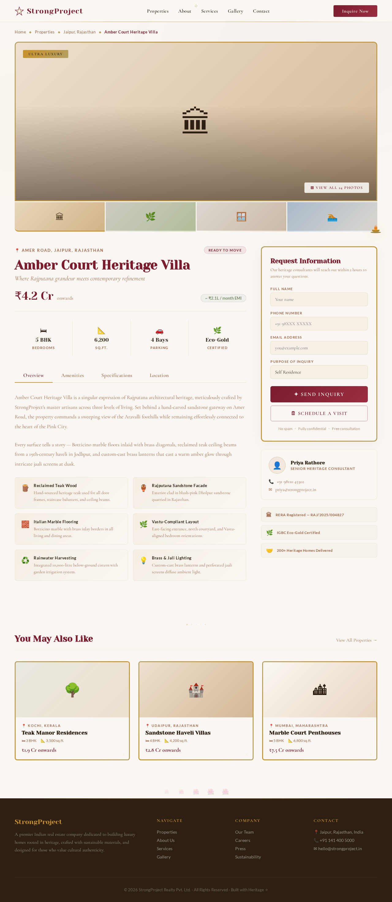 PropertyDetail design preview