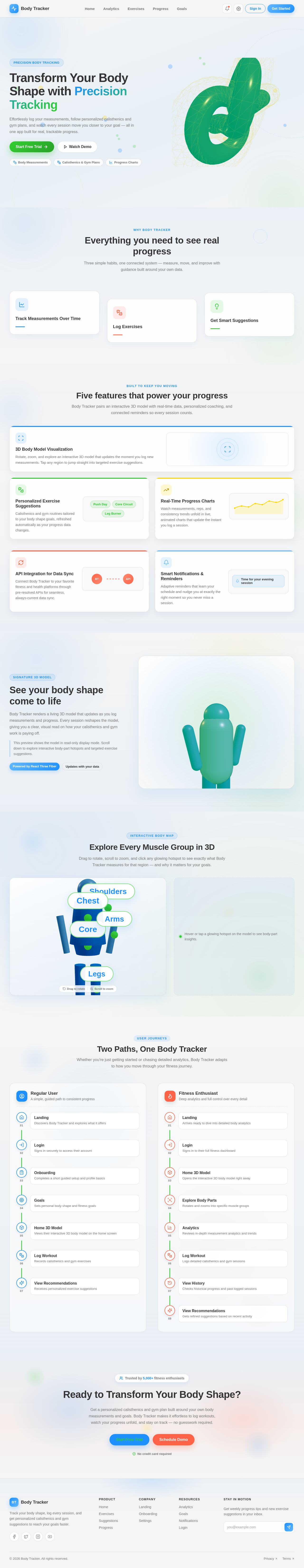 Landing design preview