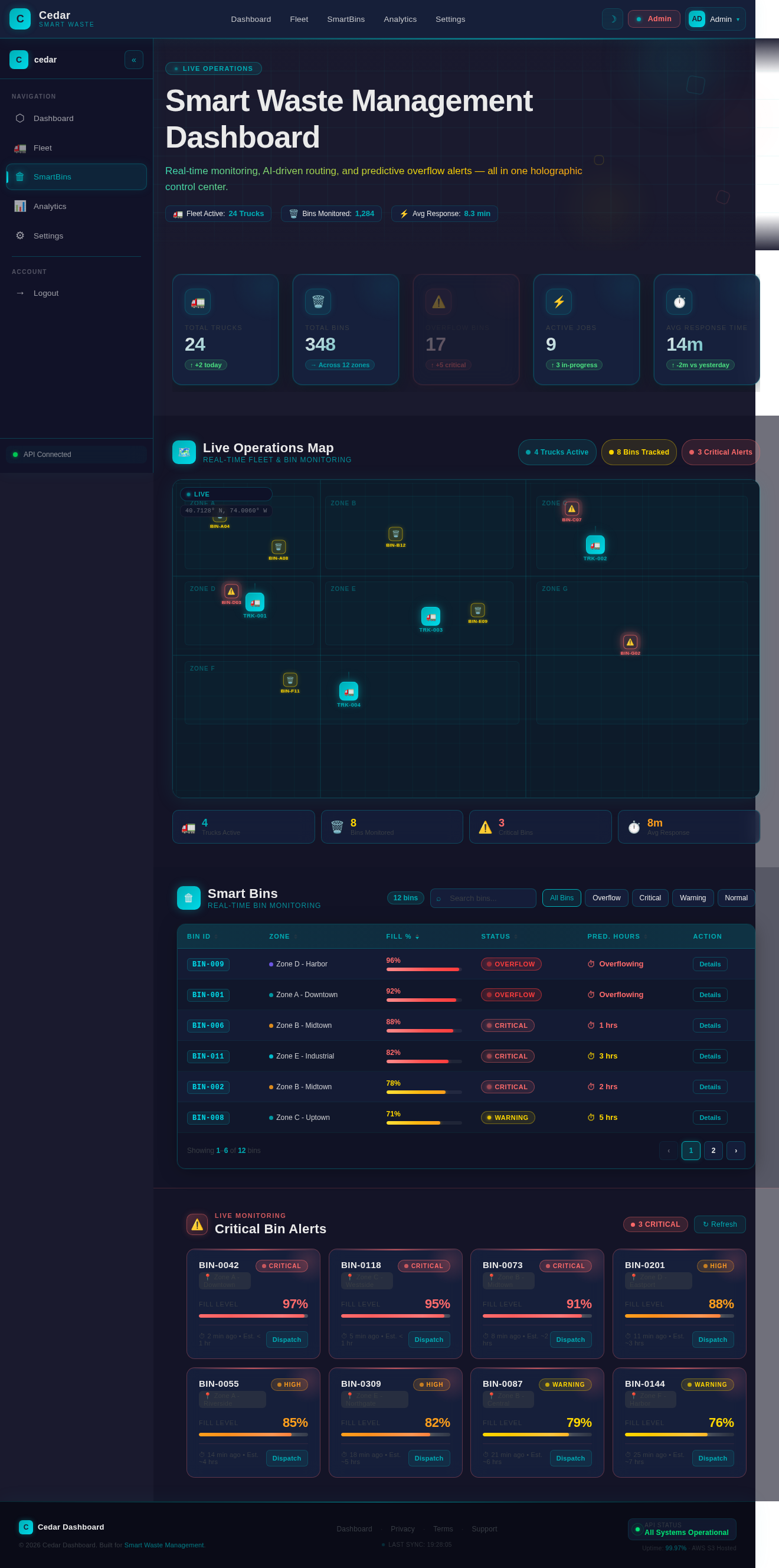 SmartBins design preview