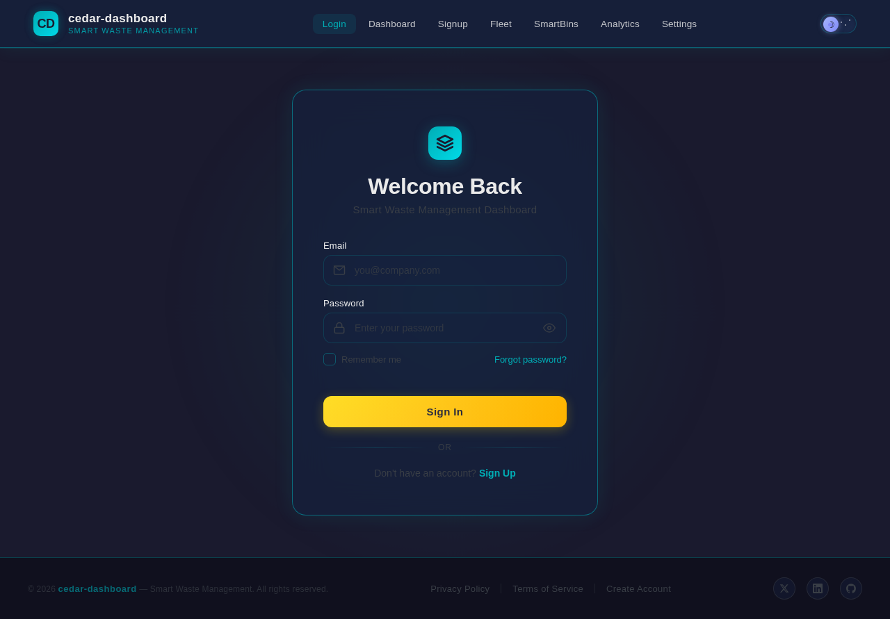Login design preview