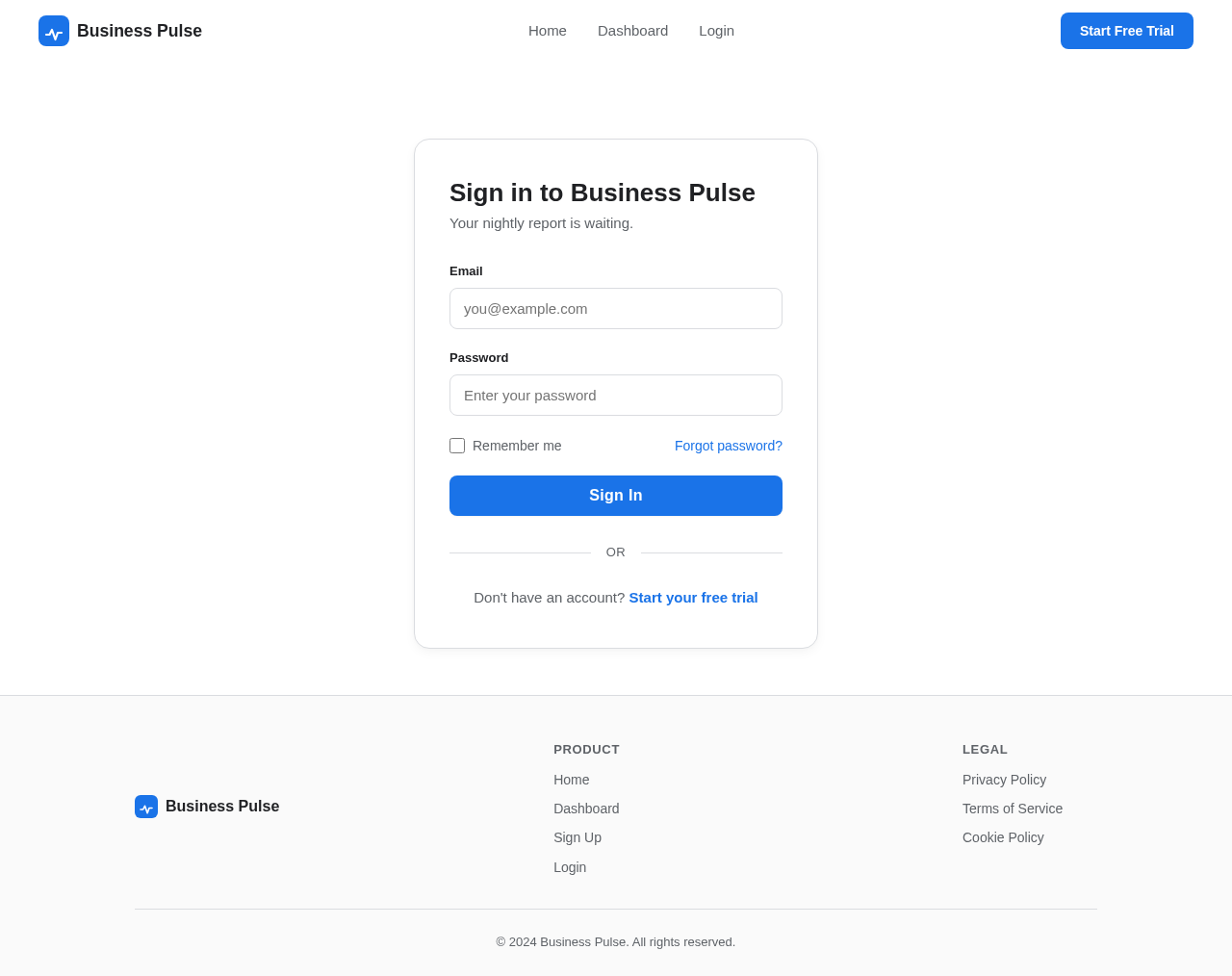 Login design preview
