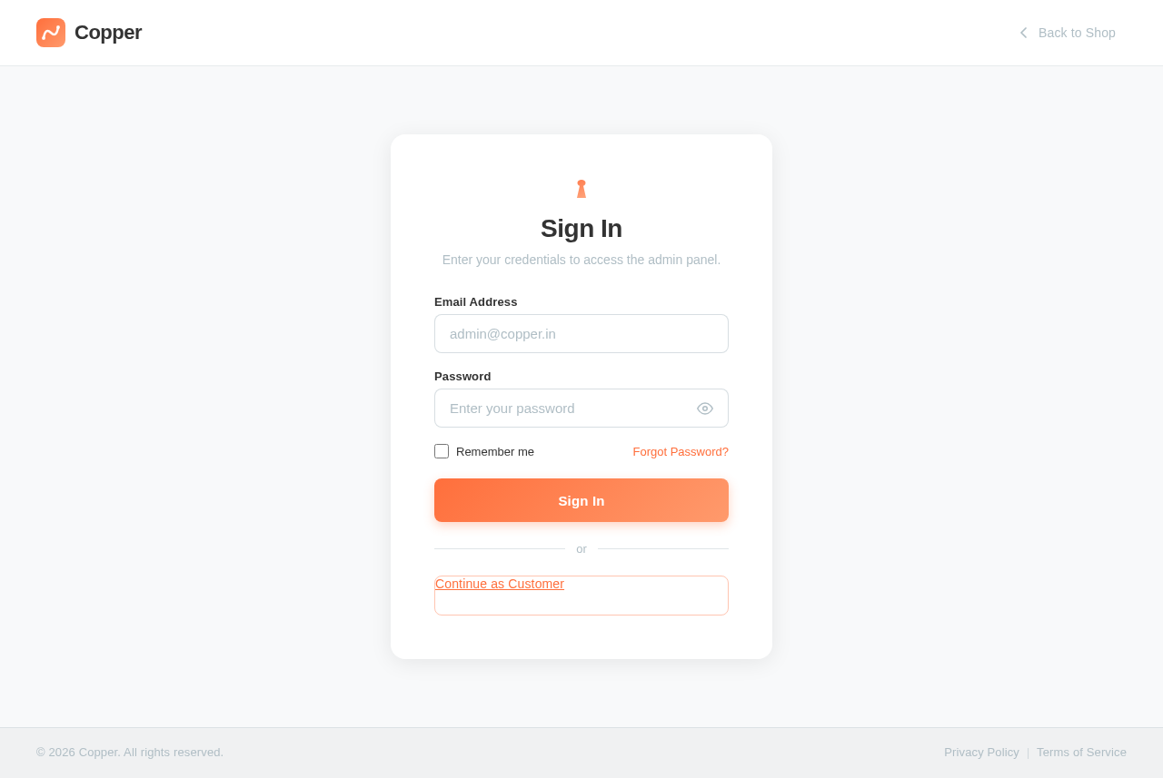 Login design preview