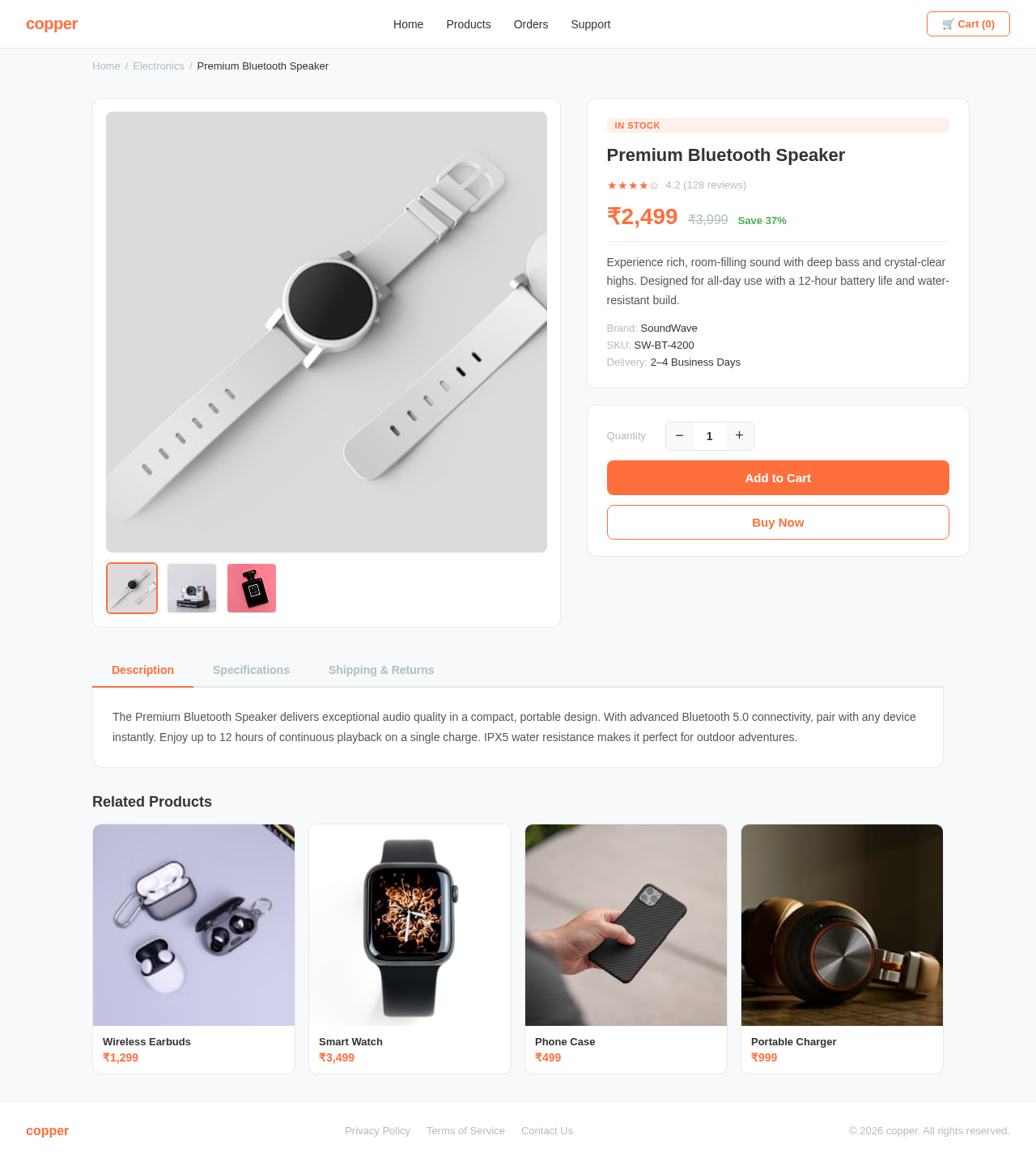 Product design preview