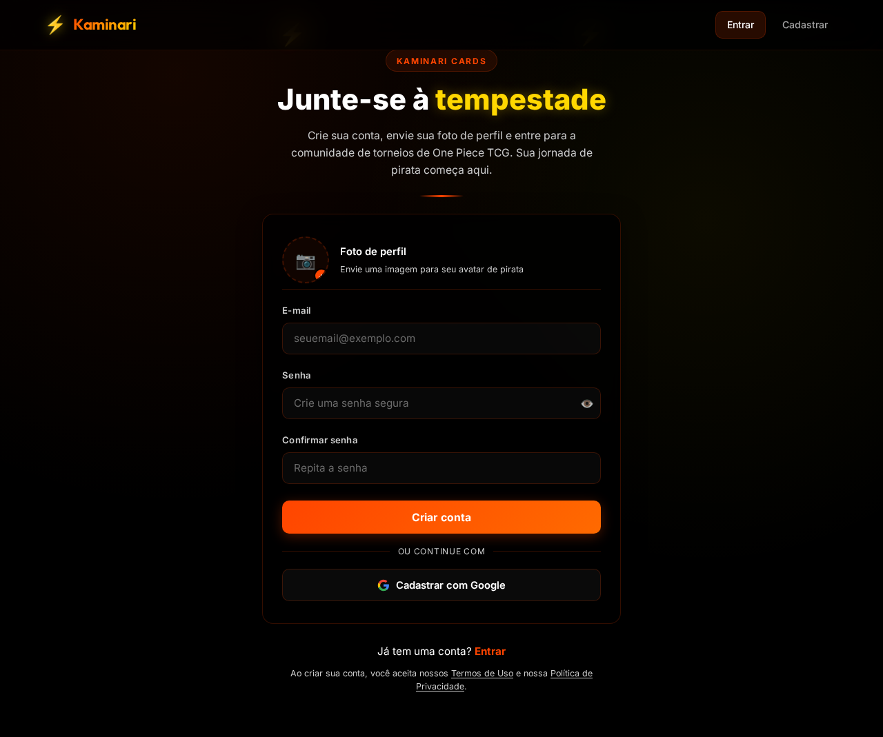 Signup design preview