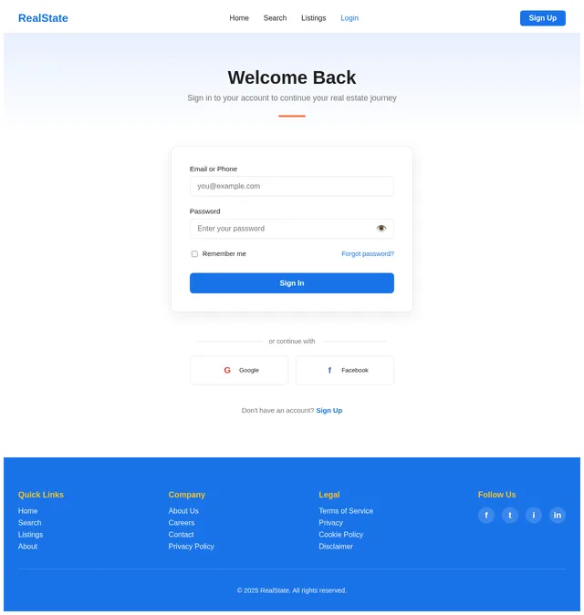 Login