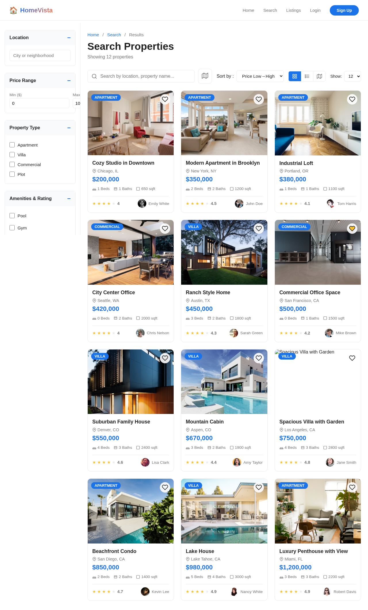 Search design preview