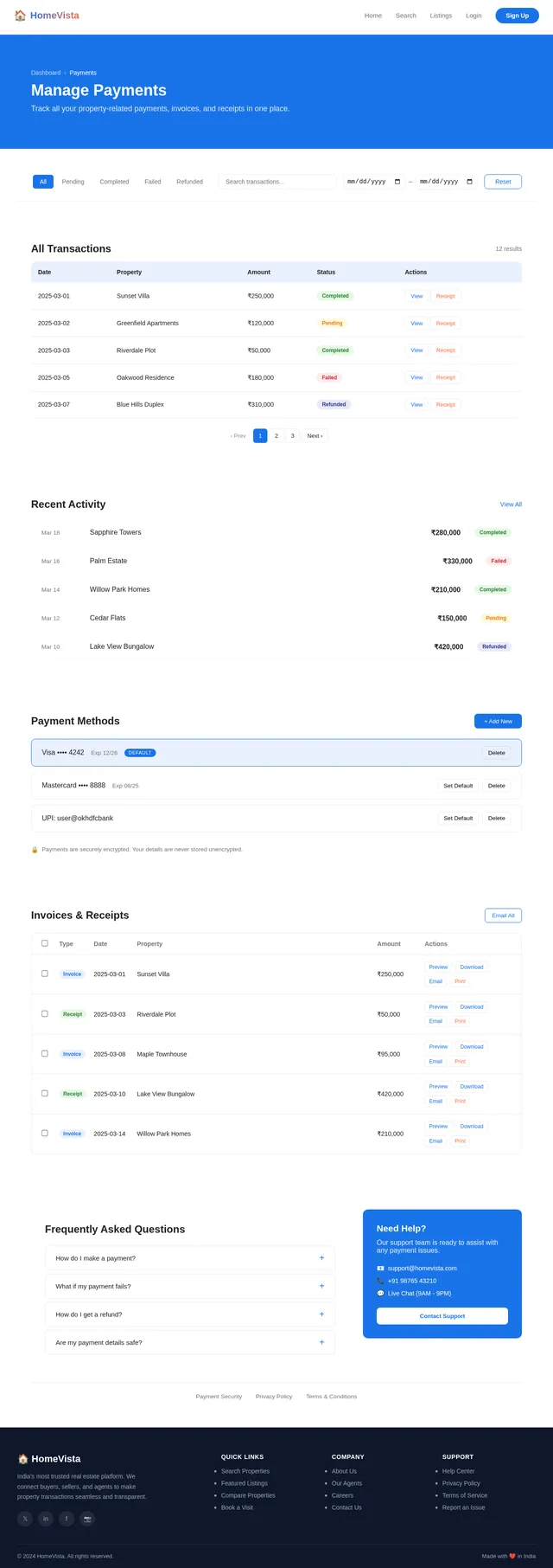 Payments