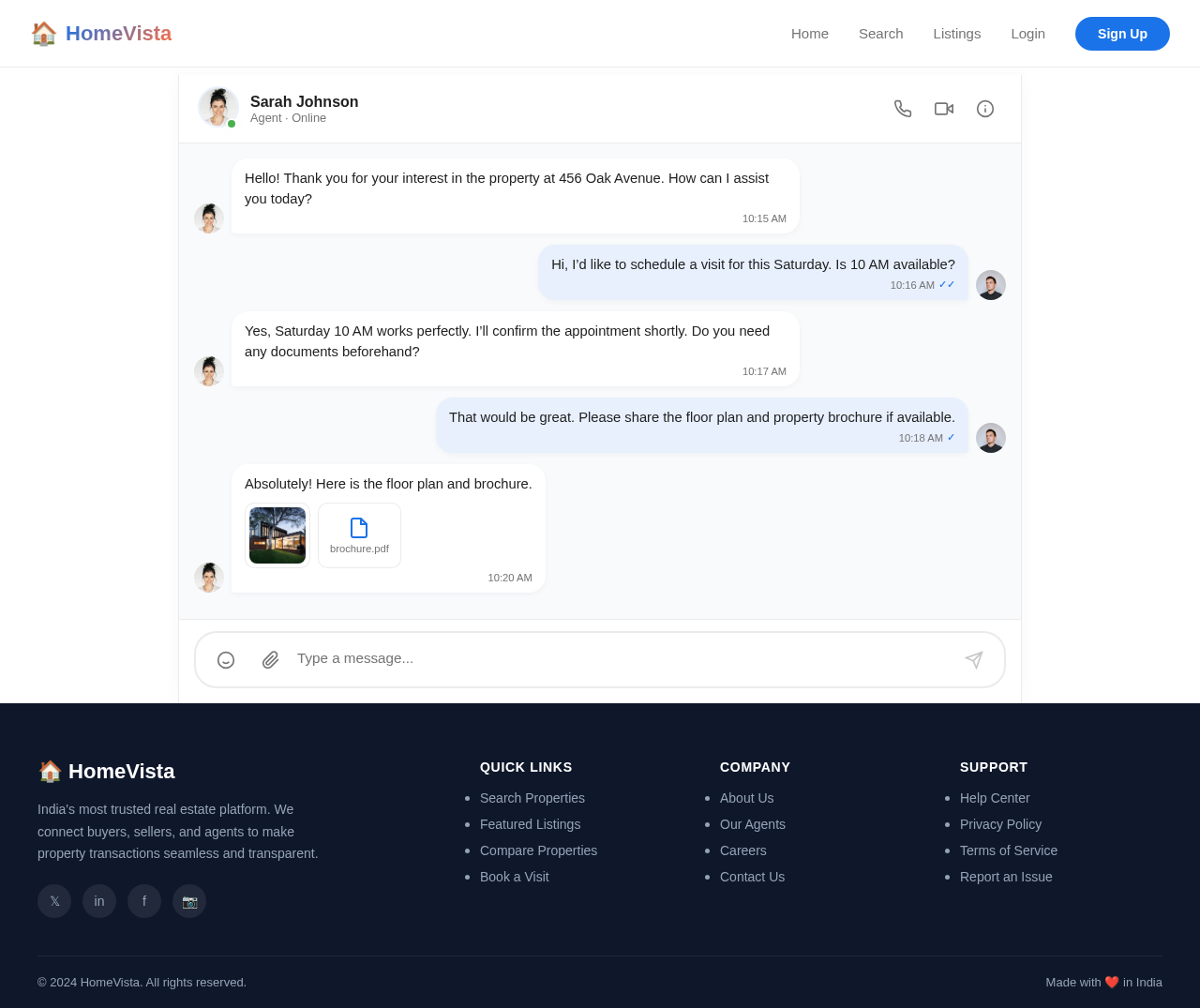 Chat design preview