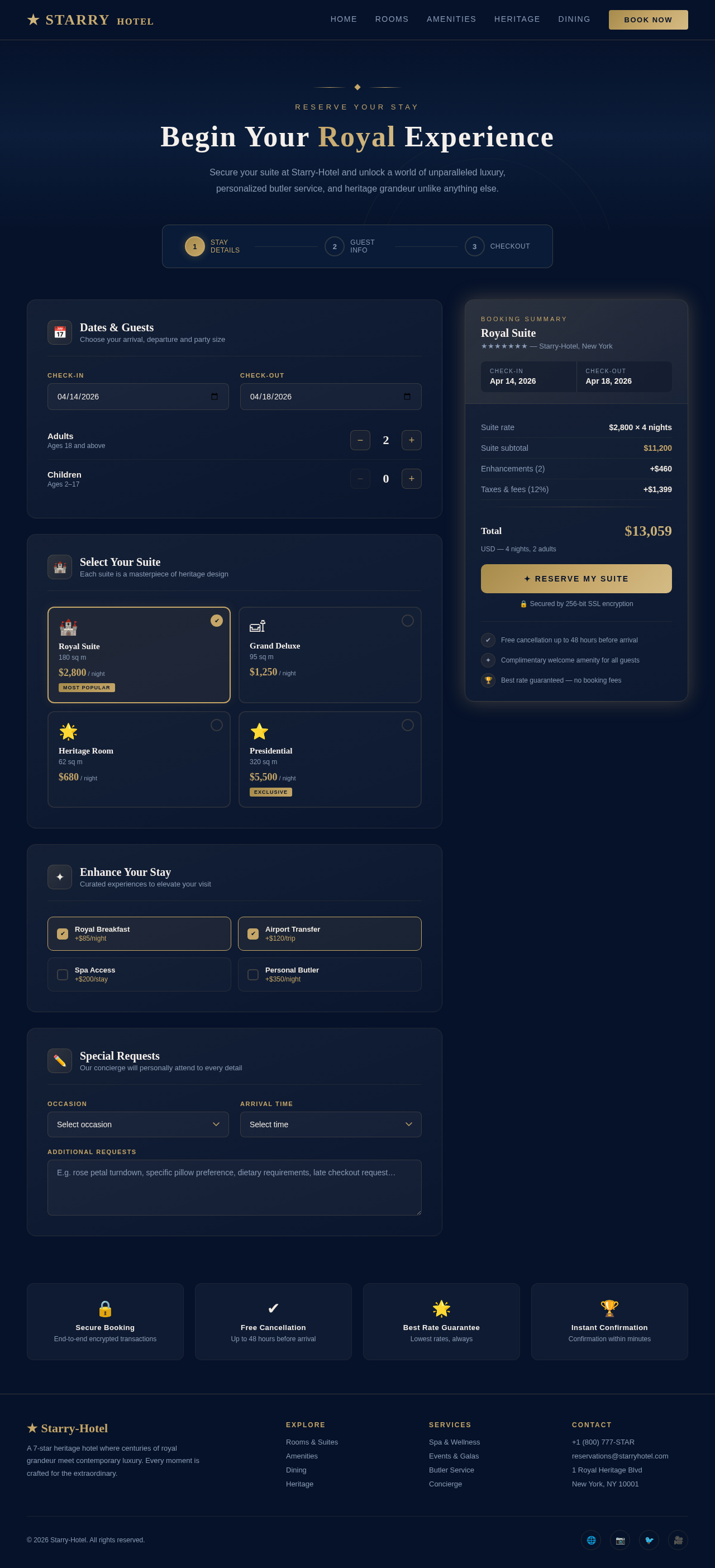 Booking design preview