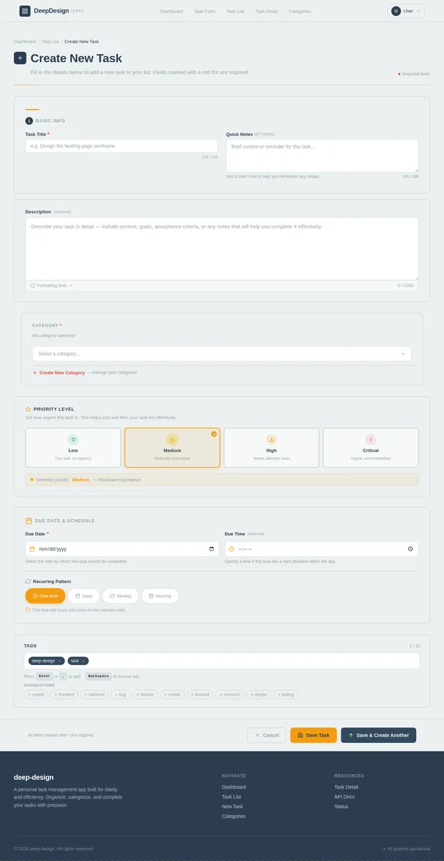 TaskForm
