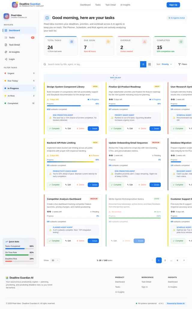 Tasks