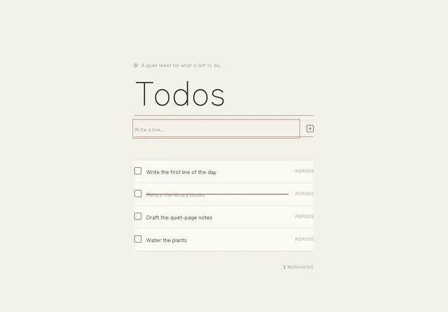 Todo