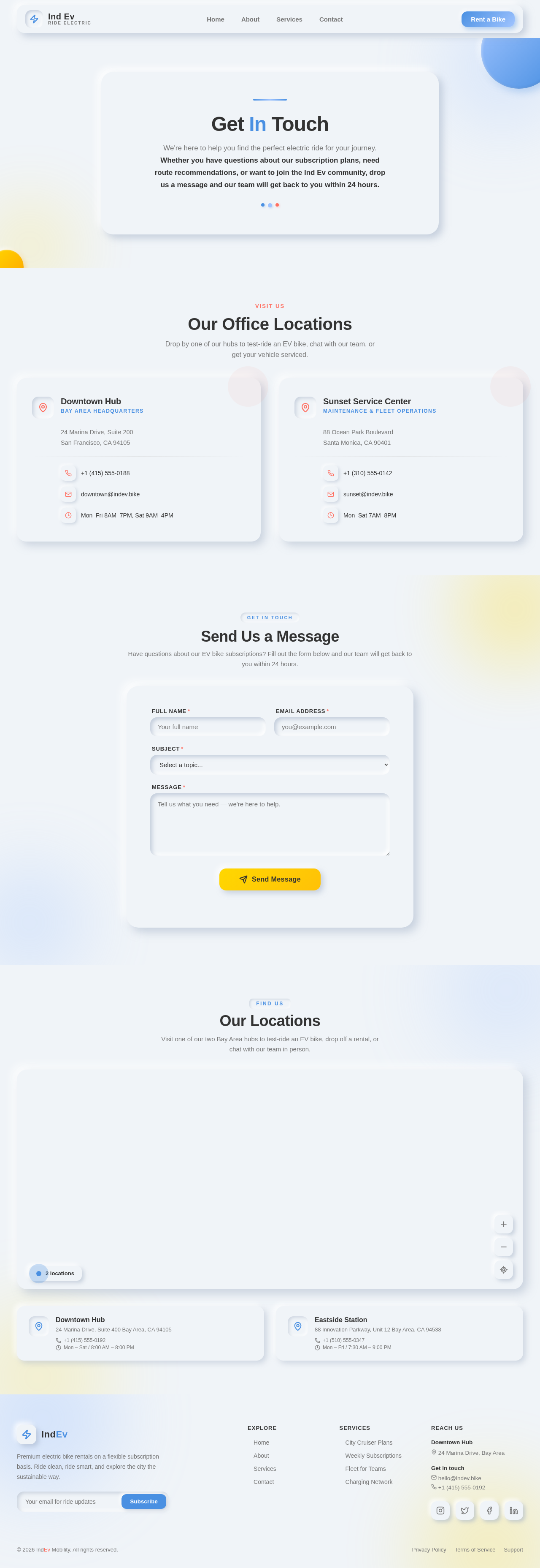 Contact design preview
