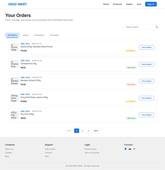 Orders