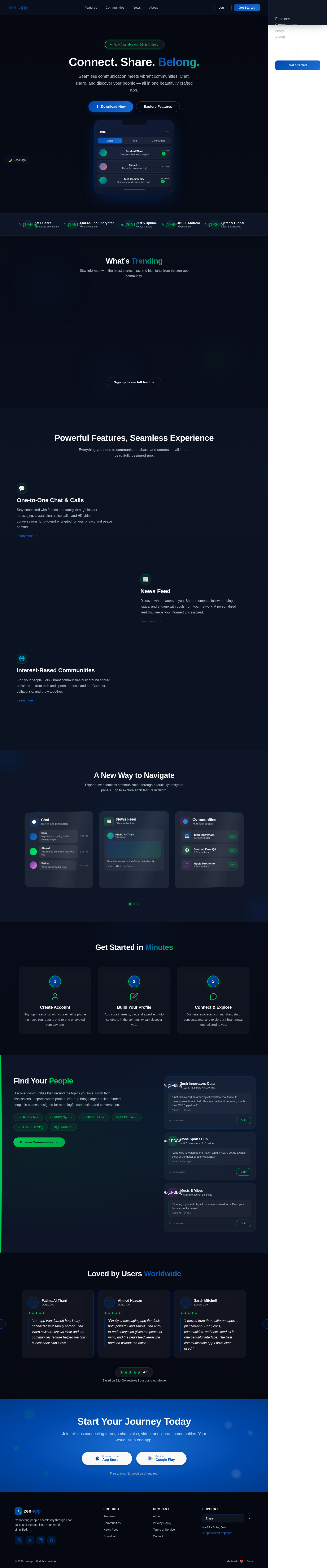 Landing design preview