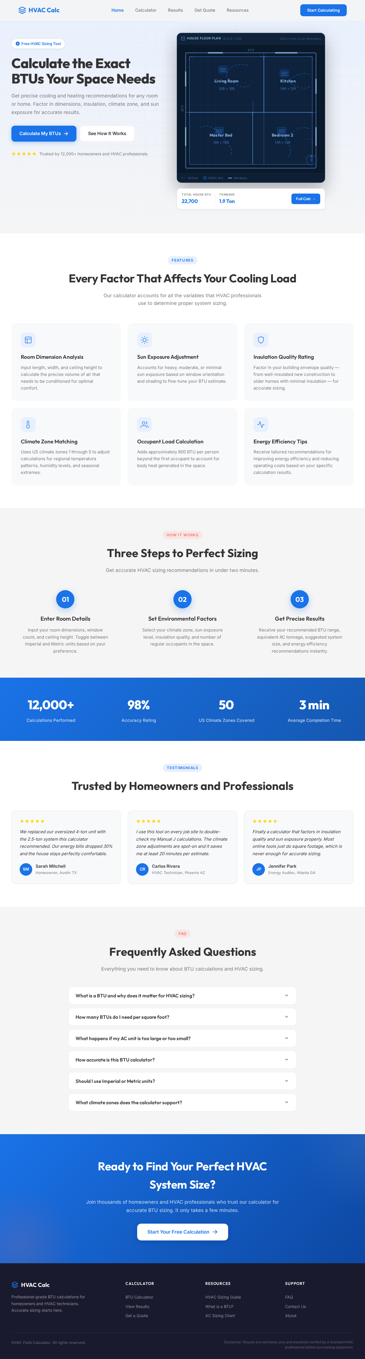 Landing design preview