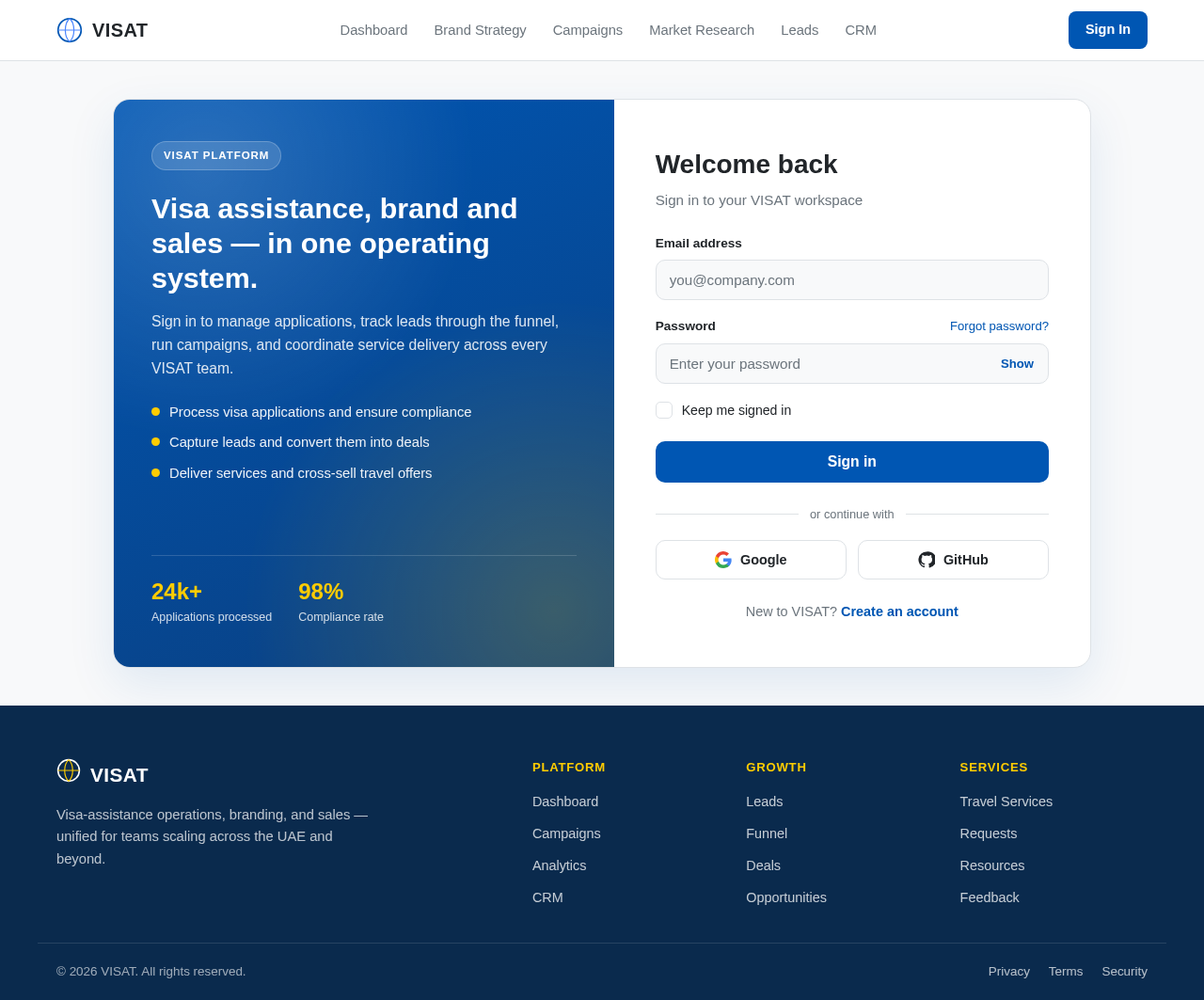 Login design preview