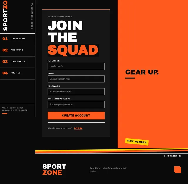 Sign Up