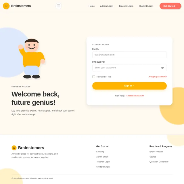 Student Login
