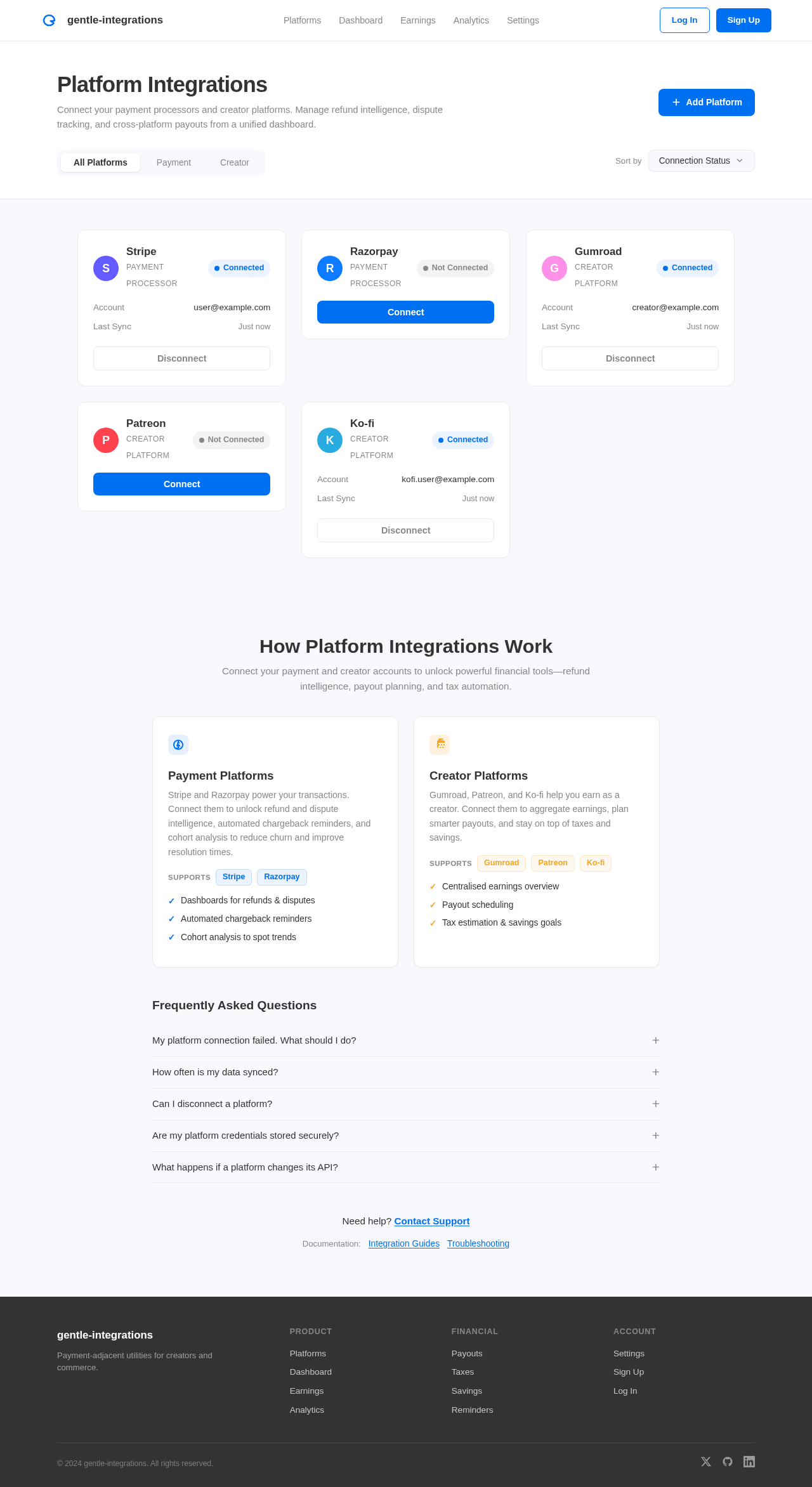 Platforms design preview