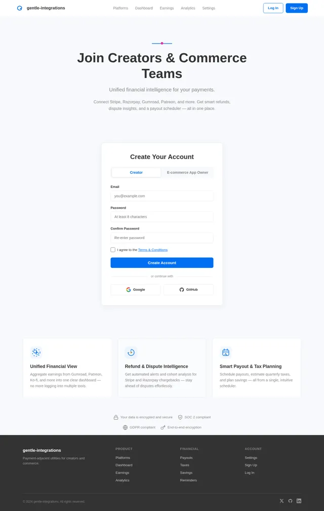 Signup