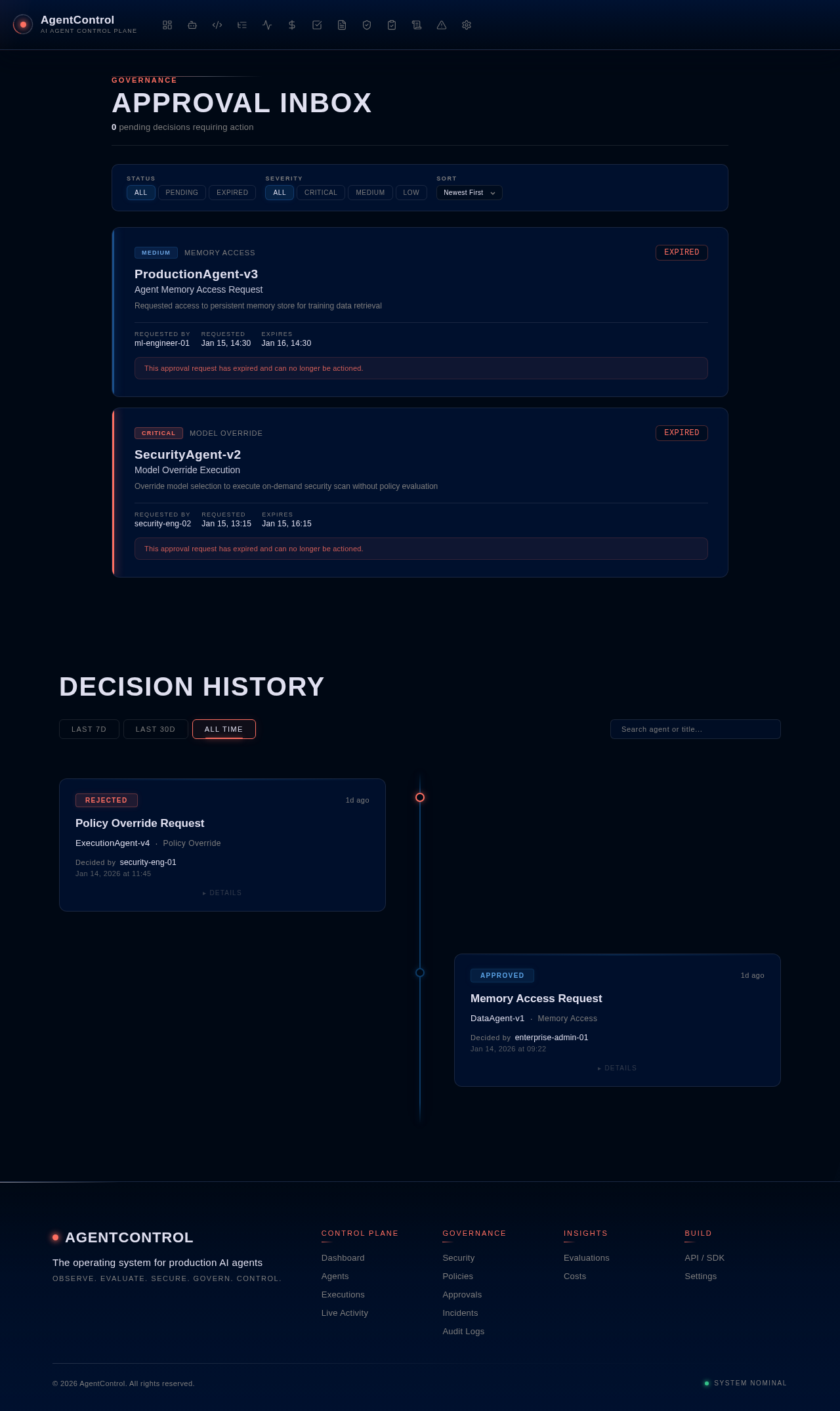 Approvals design preview