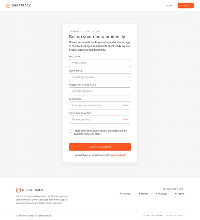 Sign Up