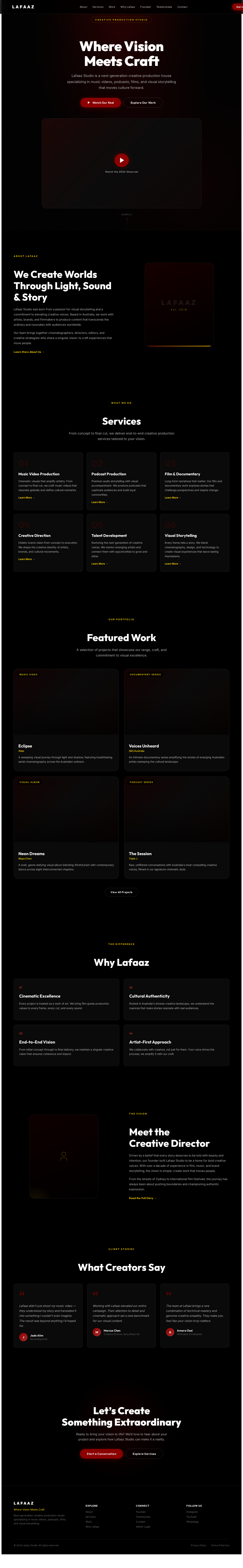 Landing design preview
