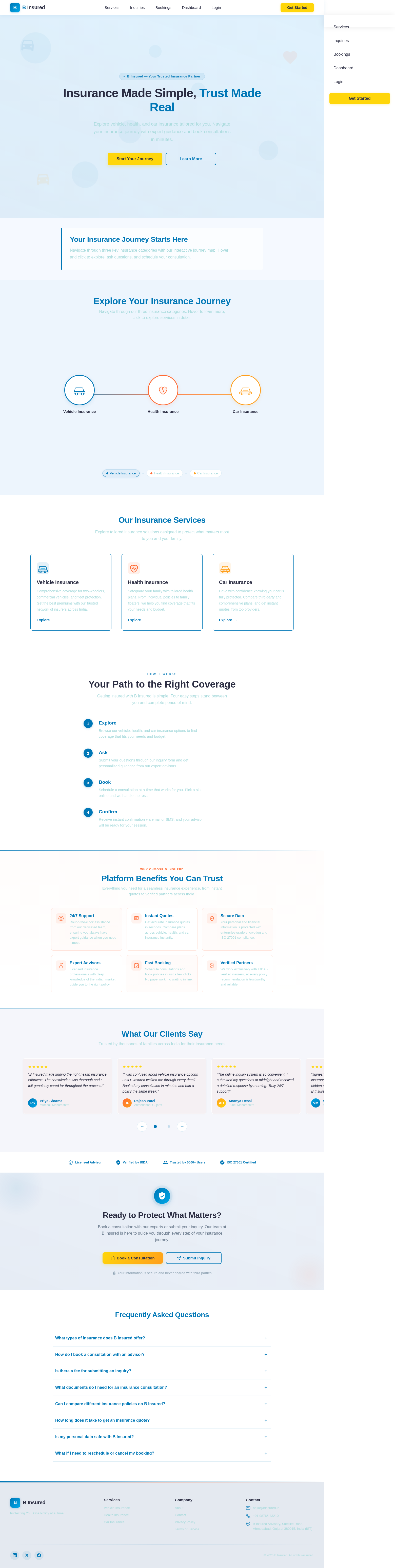 Landing design preview