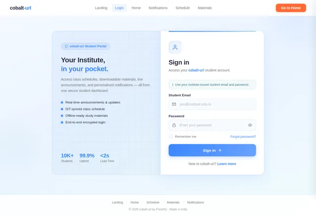 Login