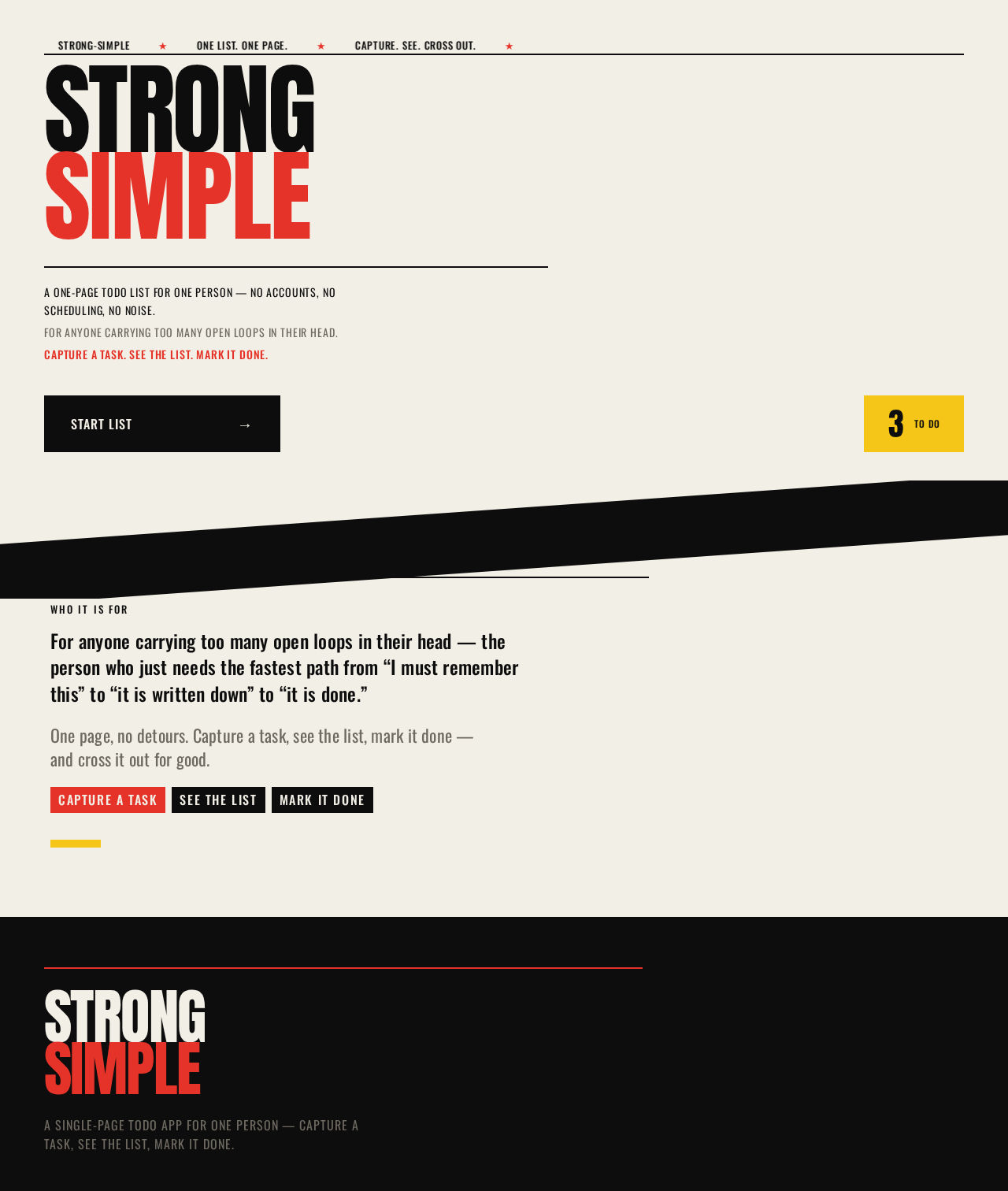 Landing design preview