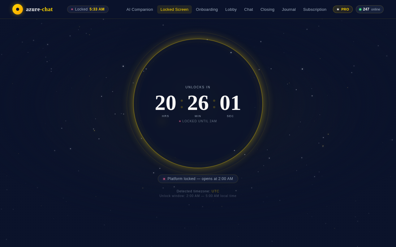 Locked Screen design preview