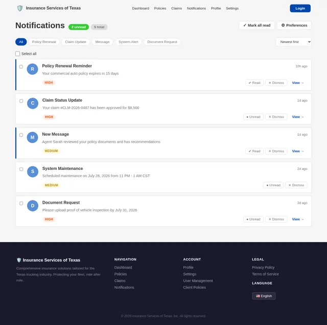 Notifications
