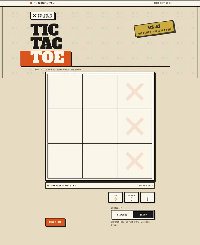Tic Tac Toe