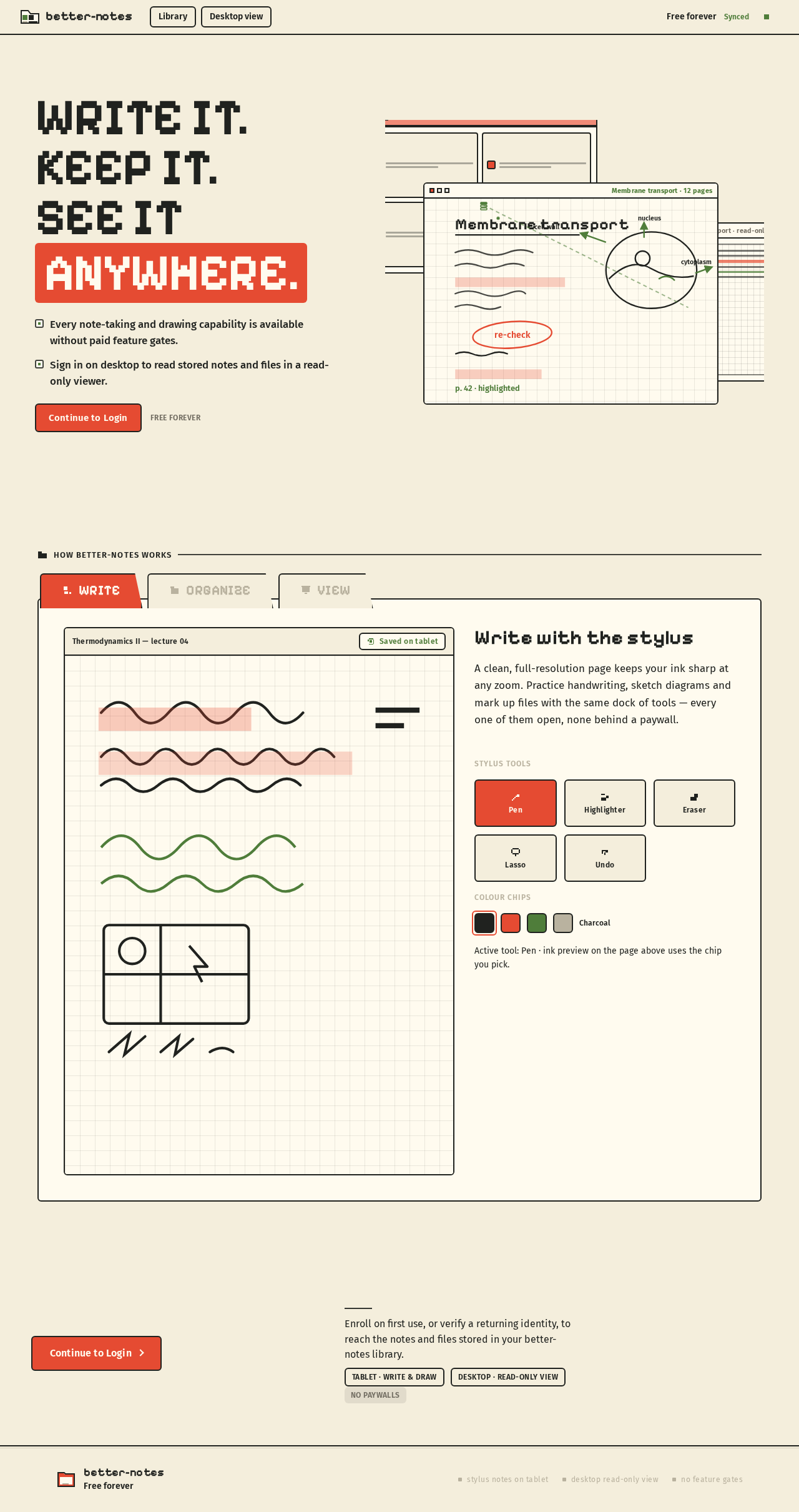 Landing design preview