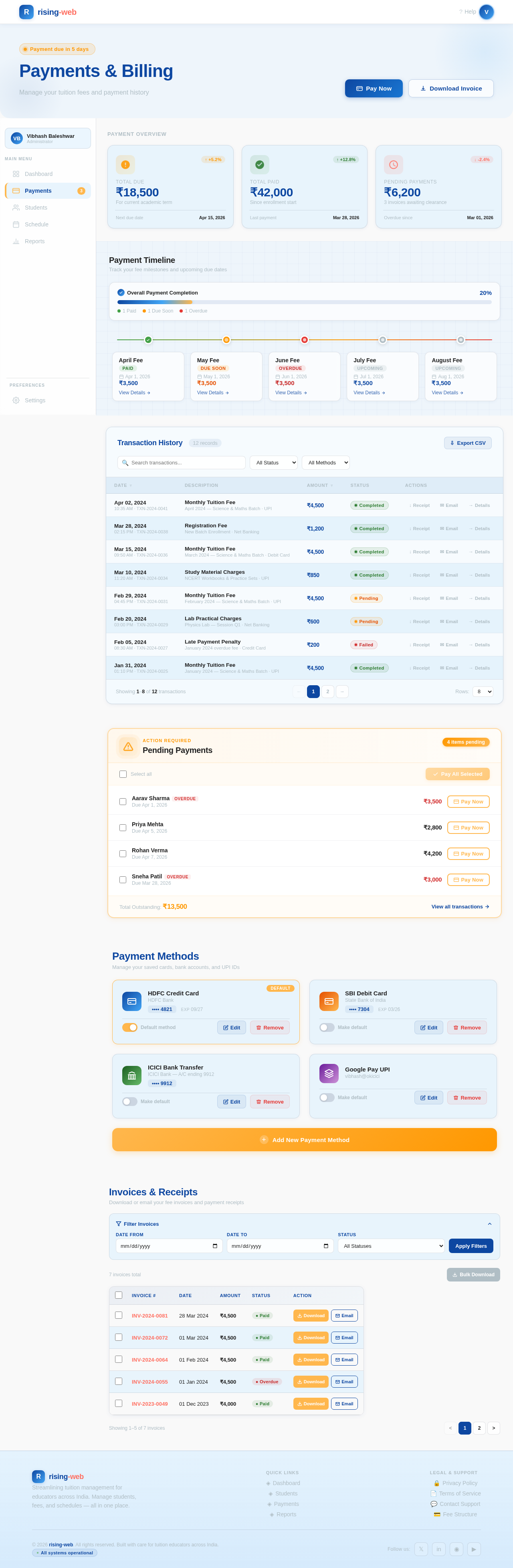 Payments design preview