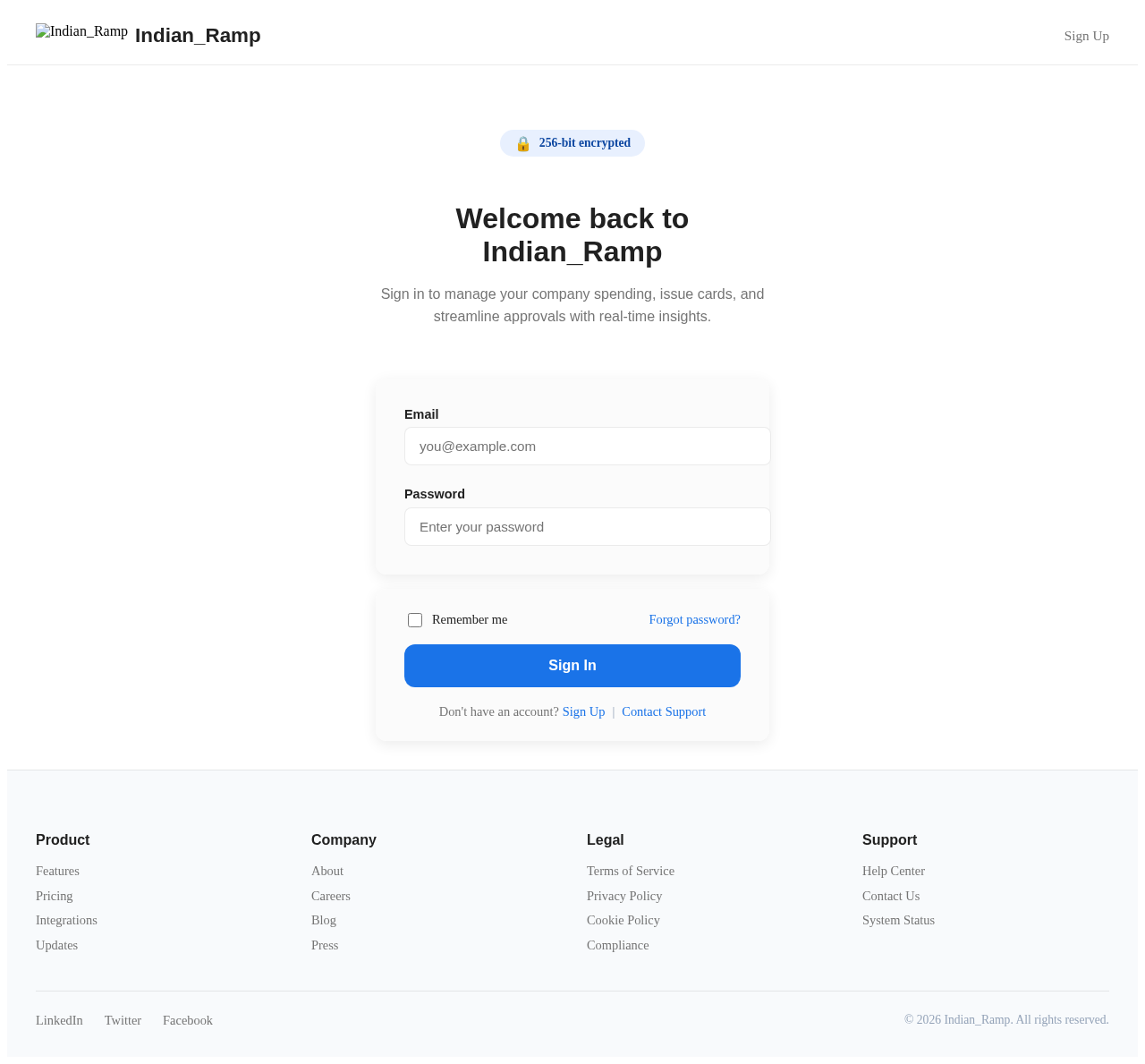 Login design preview