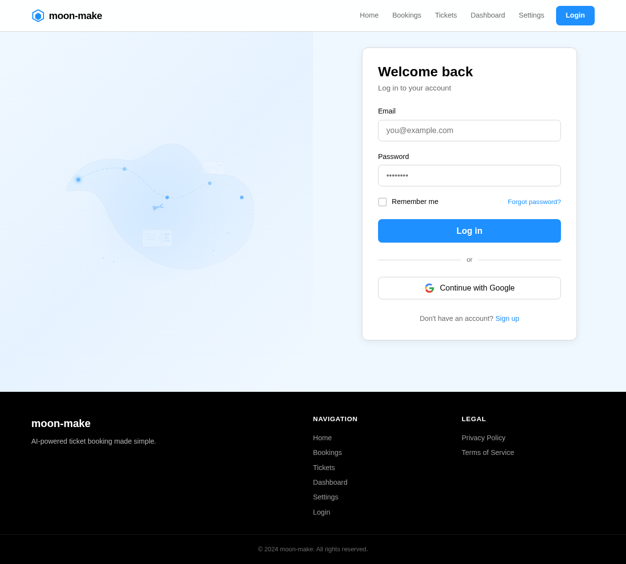 Login design preview
