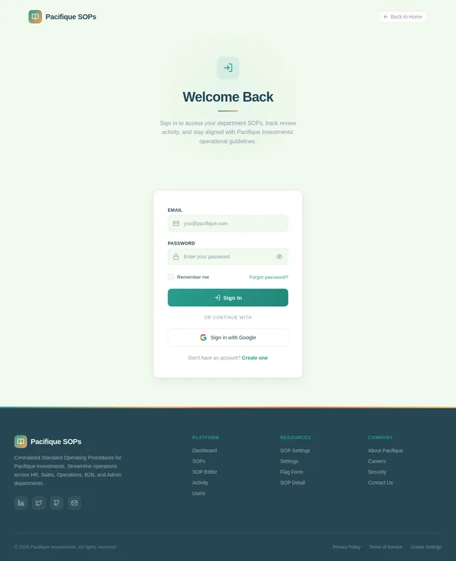 Login