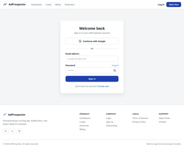 Login