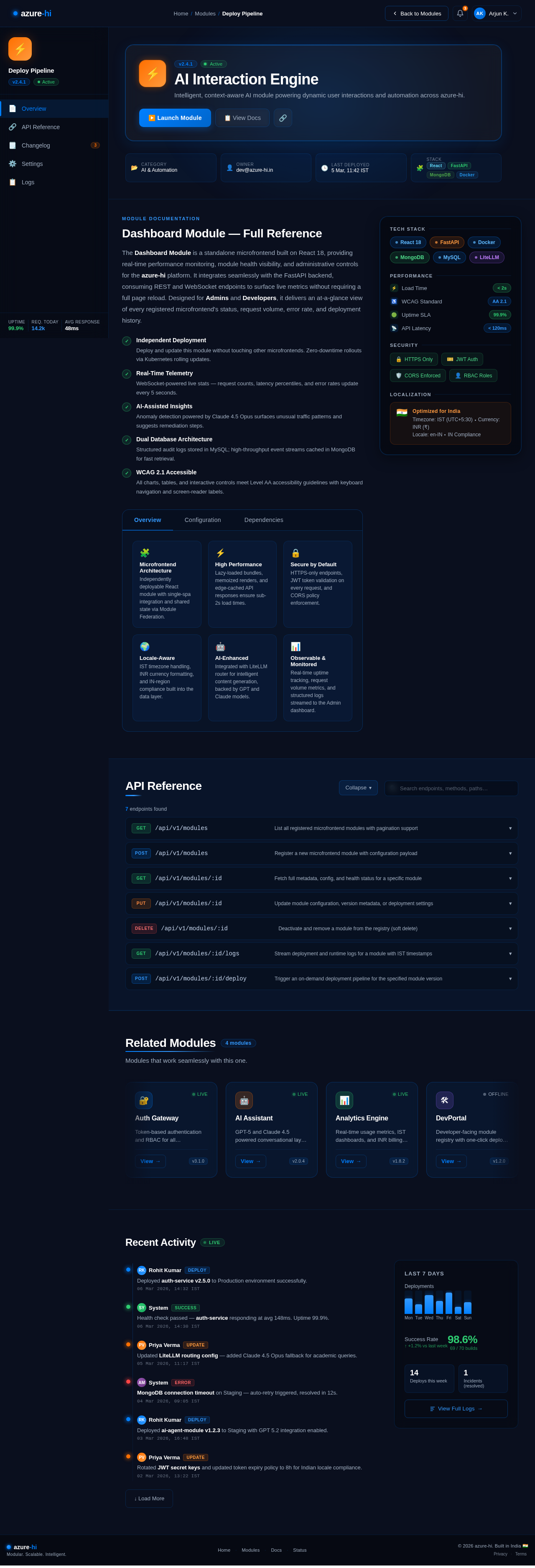 Module design preview