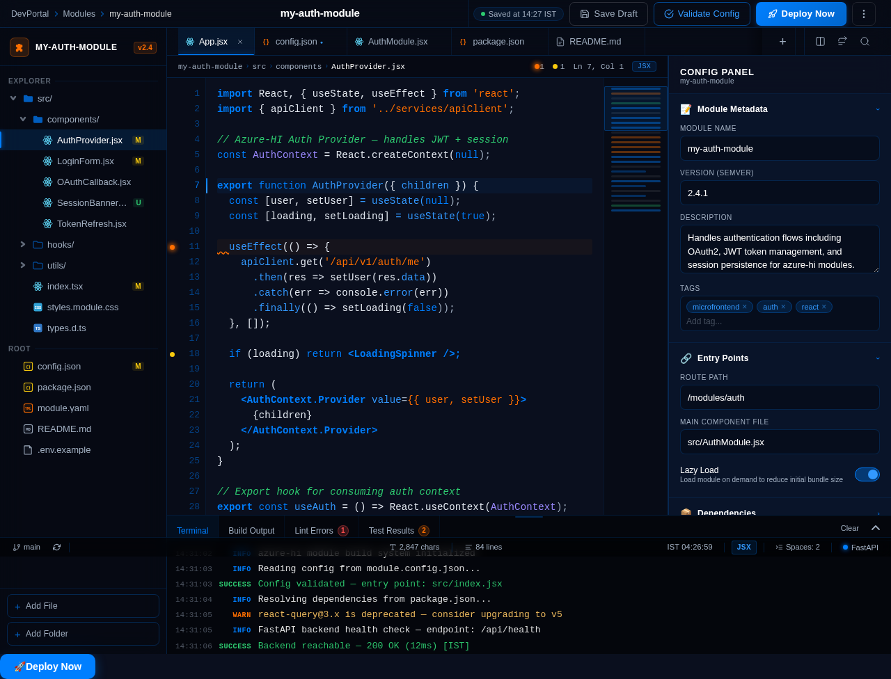 Module Editor design preview