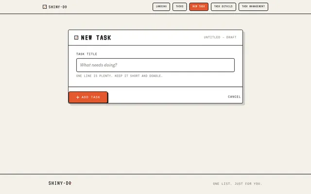 New Task