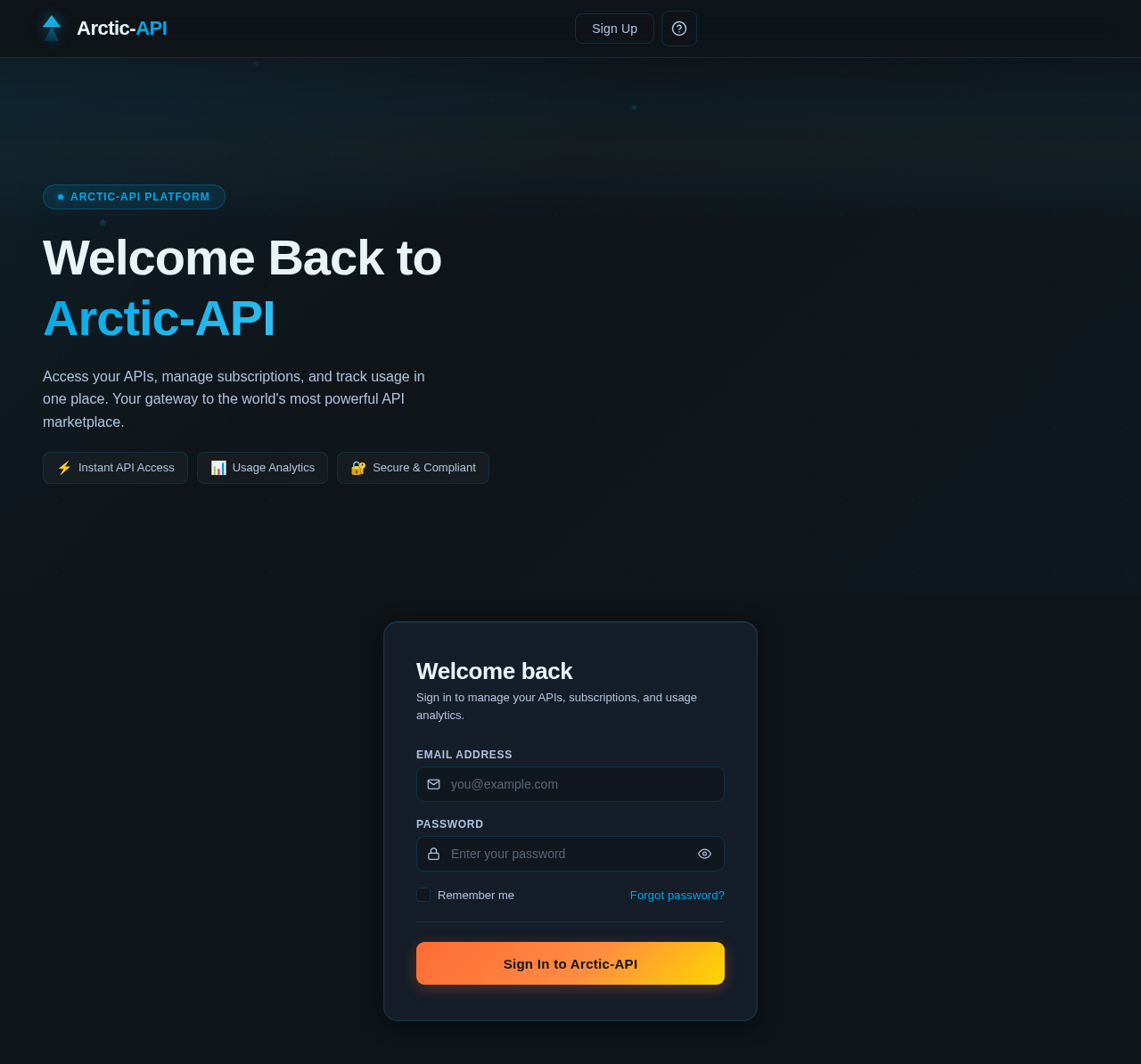 Login design preview