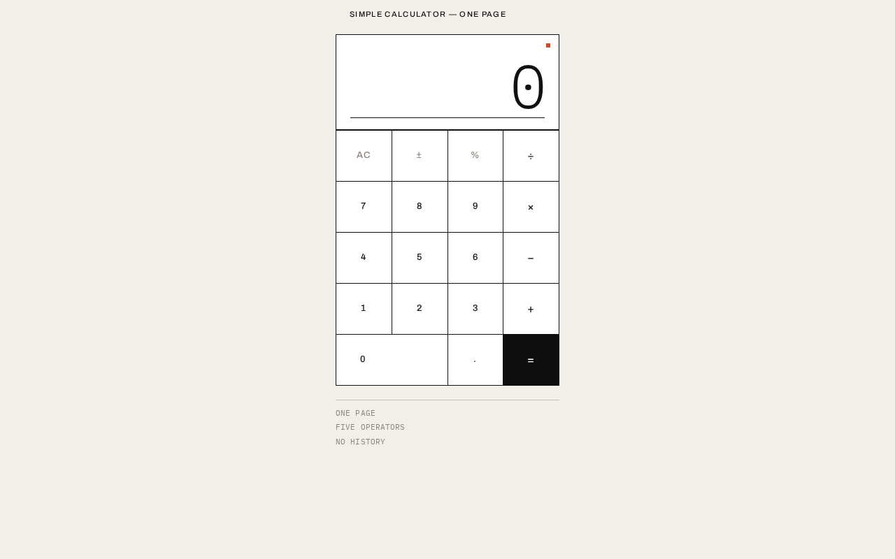 Calculator design preview