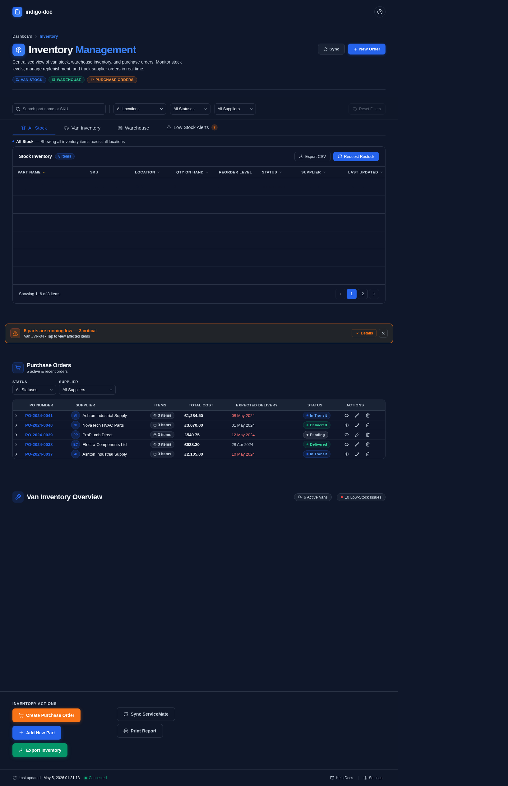 Inventory design preview