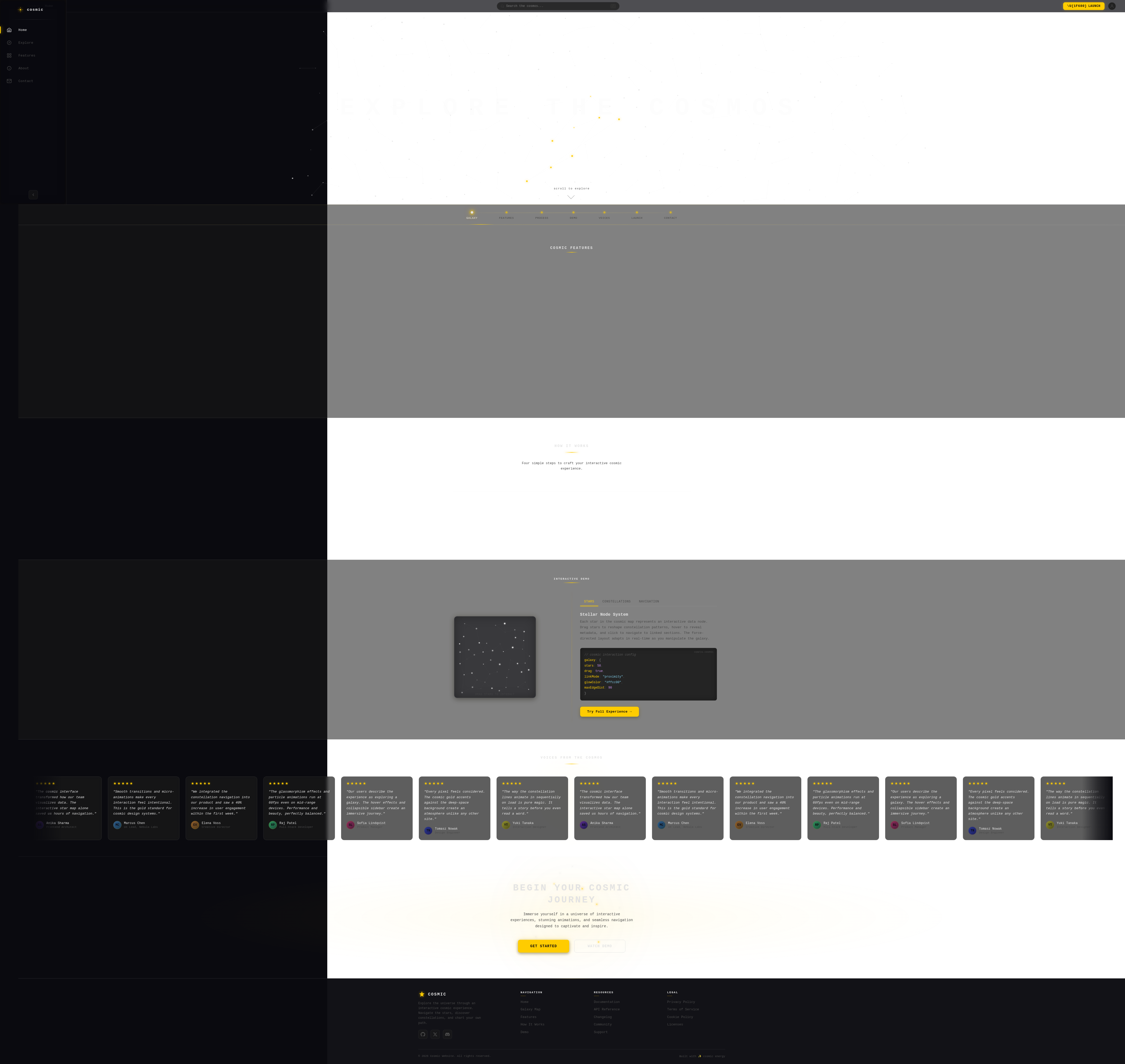 Landing design preview