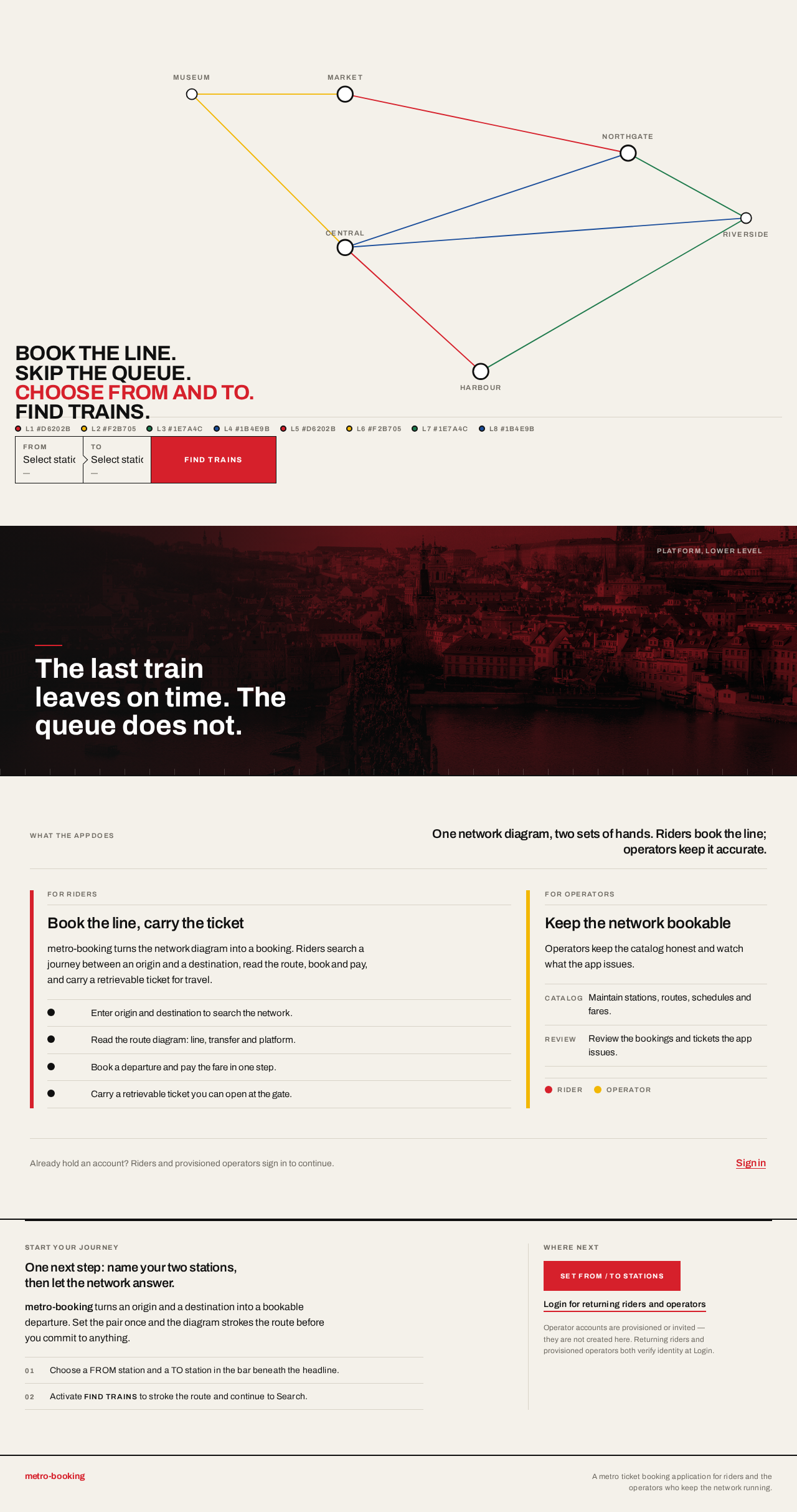 Landing design preview