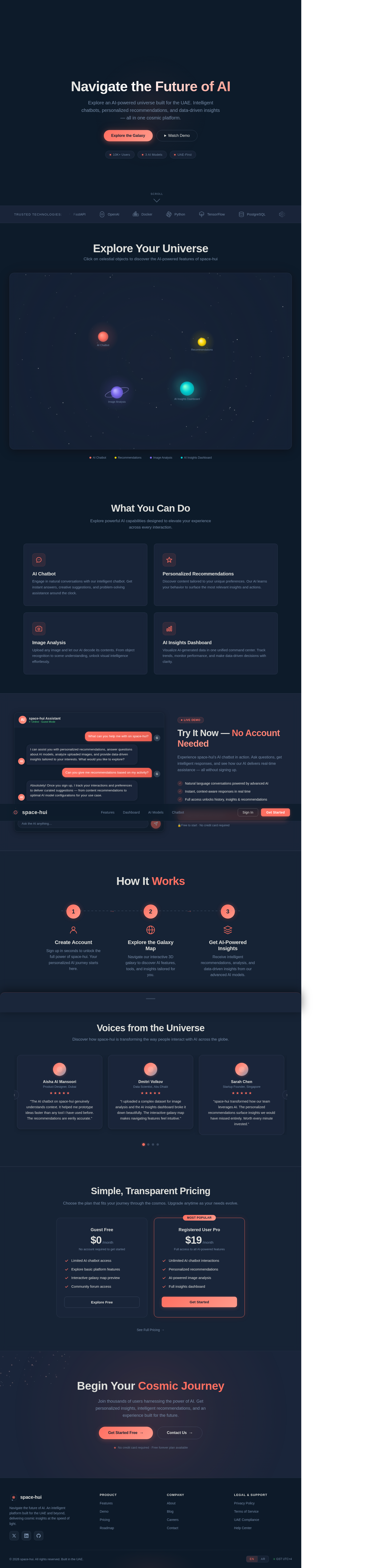 Landing design preview